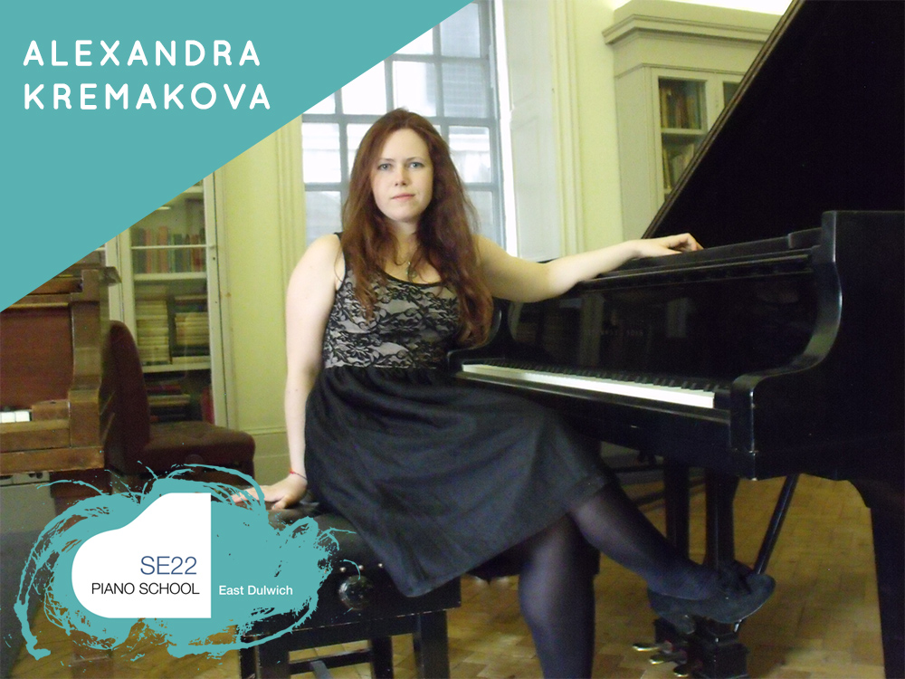 ALEXANDRA Kremakova Piano Teacher SE22 Piano School