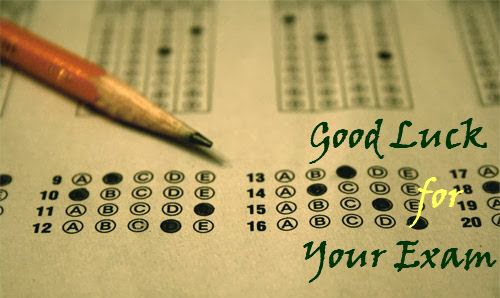 Good Luck for Your Exam