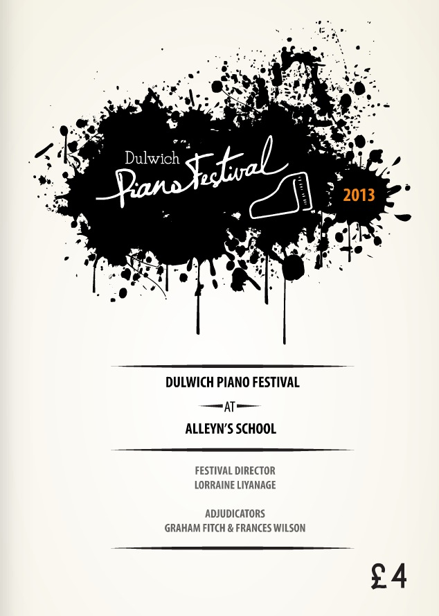 Dulwich Music Festival Printed Programme