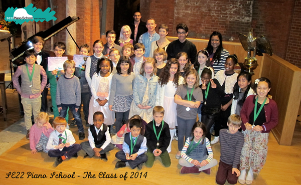 SE22 Piano School- The Class of 2014