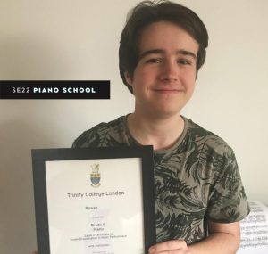 Rowan Grade 8 Piano Distinction